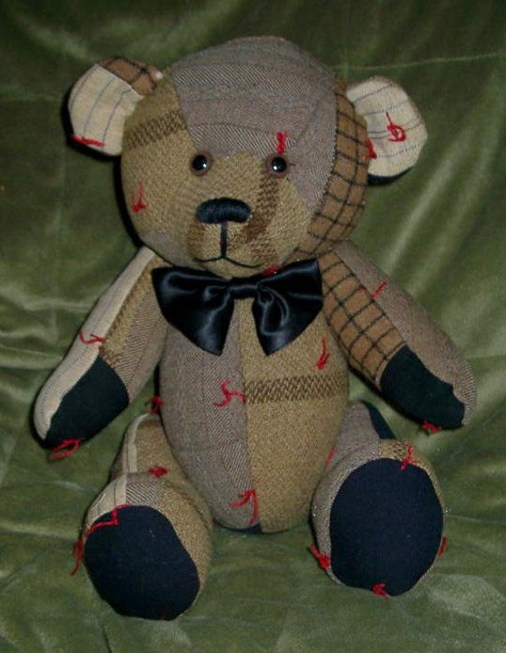 1 Blanket Bear Recycled Wool coat quilt or any sentimental Etsy