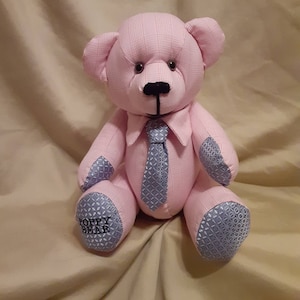 Dress Shirt Memory Bear