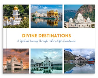 Journey Through Historic Sikh Gurudwaras | A Coffee Table Book | Sikh Gift