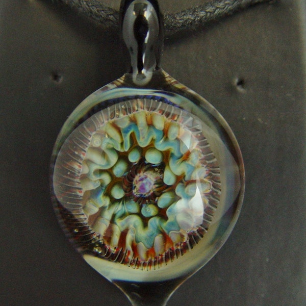 Boro Glass Pendant Bead--Dan Rushin (60)