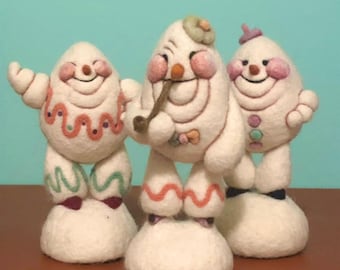 Dollop Snowman ooak
