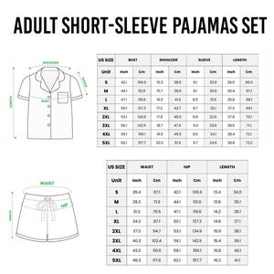 Baby Shark familjepyjamas, matchande pyjamasset för mamma och dotter, söta barnsömnar, mamma och jag nattkläder present bild 8