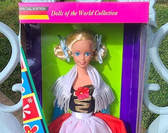 1994 German Barbie Dolls of the World - Etsy