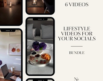 Faceless Reel | 6 Faceless Lifestyle Reel Bundle | Aesthetic Faceless Reel Video | Lifestyle Reel | Faceless Reel Stock Video | IG Reel