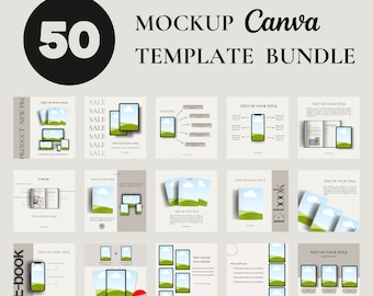 Maqueta maestra de derechos de reventa / Maquetas de listado de Etsy / Productos digitales PLR / PLR + MRR / Plantilla de tienda de Etsy / Plantillas Canva / Hecho para usted