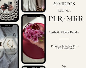 MRR PLR Viral Reels for Instagram, Lifestyle Reels, IG Reels, Facebook Aesthetic Faceless Reels, Reel Bundle For Faceless Marketing
