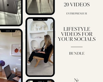IG Reels, Viral Reels for Instagram, Premade Lifestyle Reels, Facebook Aesthetic Faceless Reels, Reel Bundle For Faceless Marketing