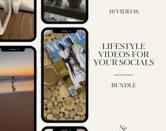 Faceless Reel | 10 Faceless Lifestyle Reel Bundle | Aesthetic Faceless Reel Video | Lifestyle Reel | Faceless Reel Stock Video | IG Reel