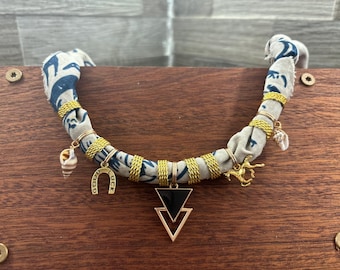 Goddess Bandana Necklace-Jolene