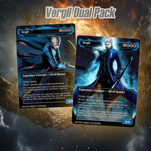 MTG Custom Proxy: Vergilius [Devil May Cry] – Dubbelzijdig