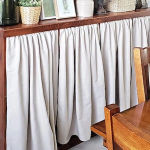 Cortinas curtas personalizadas, cortina de linho branco para café, cortina de bolso de haste, cortina estilo café francês, cortinas de banheiro plissadas, tratamentos de janela