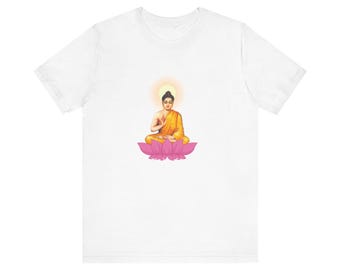 Buddha Lotus Pose T-Shirt, Spiritual Gift