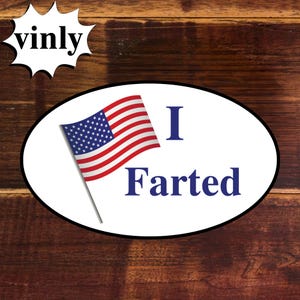 I Farted Sticker