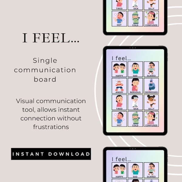 communication sheet aid, non verbal, selective mutism, ASD, therapy tool, speech delay, helps to relieve frustrations around communication
