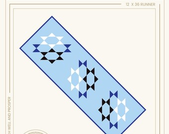 Wzór PDF Runner Spinning Stars