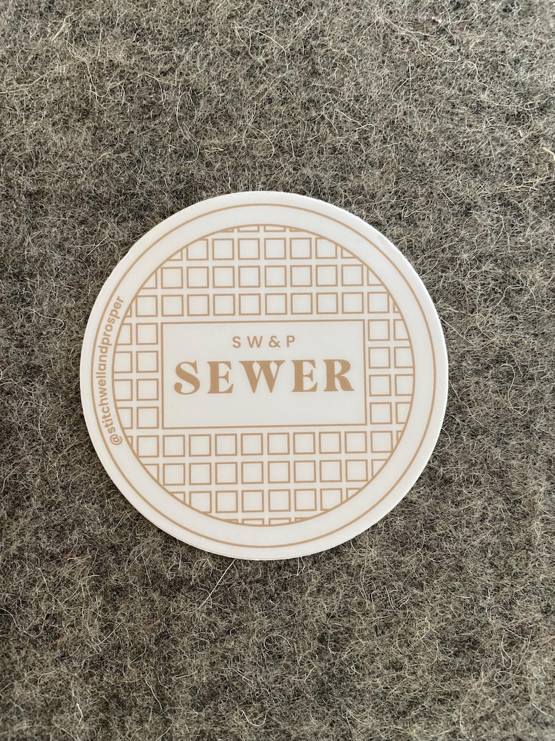 Sticker Sewer Sewer Logo Sticker, Vinyl Sticker for Quilters and Sewers, Gift ...
