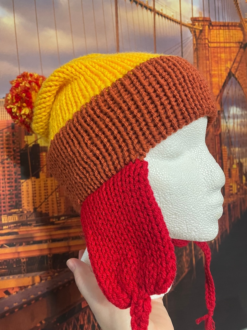 Adult Firefly Inspired Knit Hat image 1