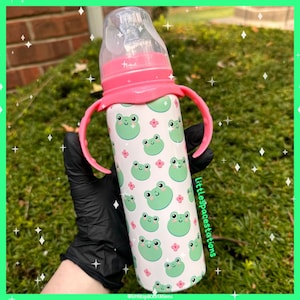 pink froggy adult bottle