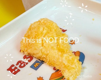 Fried Chicken Squishy Toy | Hand-made | Stress reliever | Slime toy