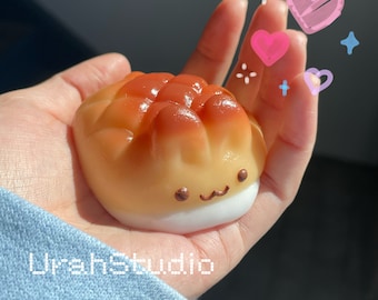 Bunny Bun Squishy Toy | Hand-made | Stress reliever | Slime toy