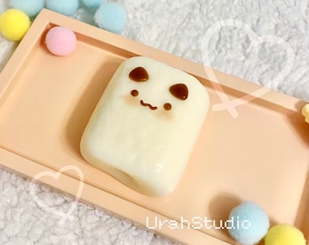 Kitty Fishcake Roll Squishy Toy | Hand-made | Stress reliever | Slime toy