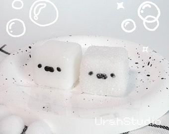 Seal Sugar Cube Squishy Toy | Hand-made | Stress reliever | Slime toy