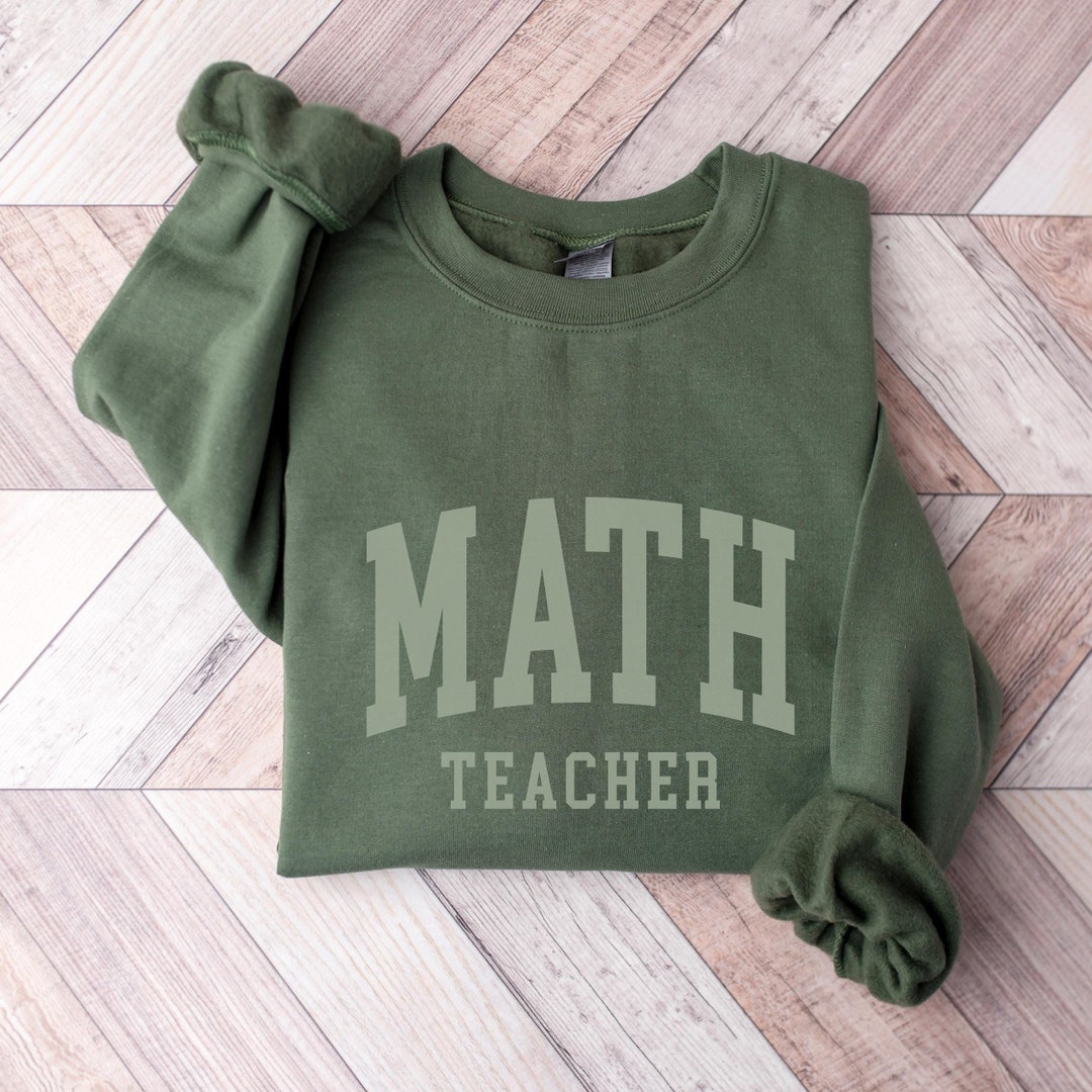 Happy Math Sweater Math Teacher Sweatshirt, Math Teacher Sweater, Math Teacher Crewneck ...