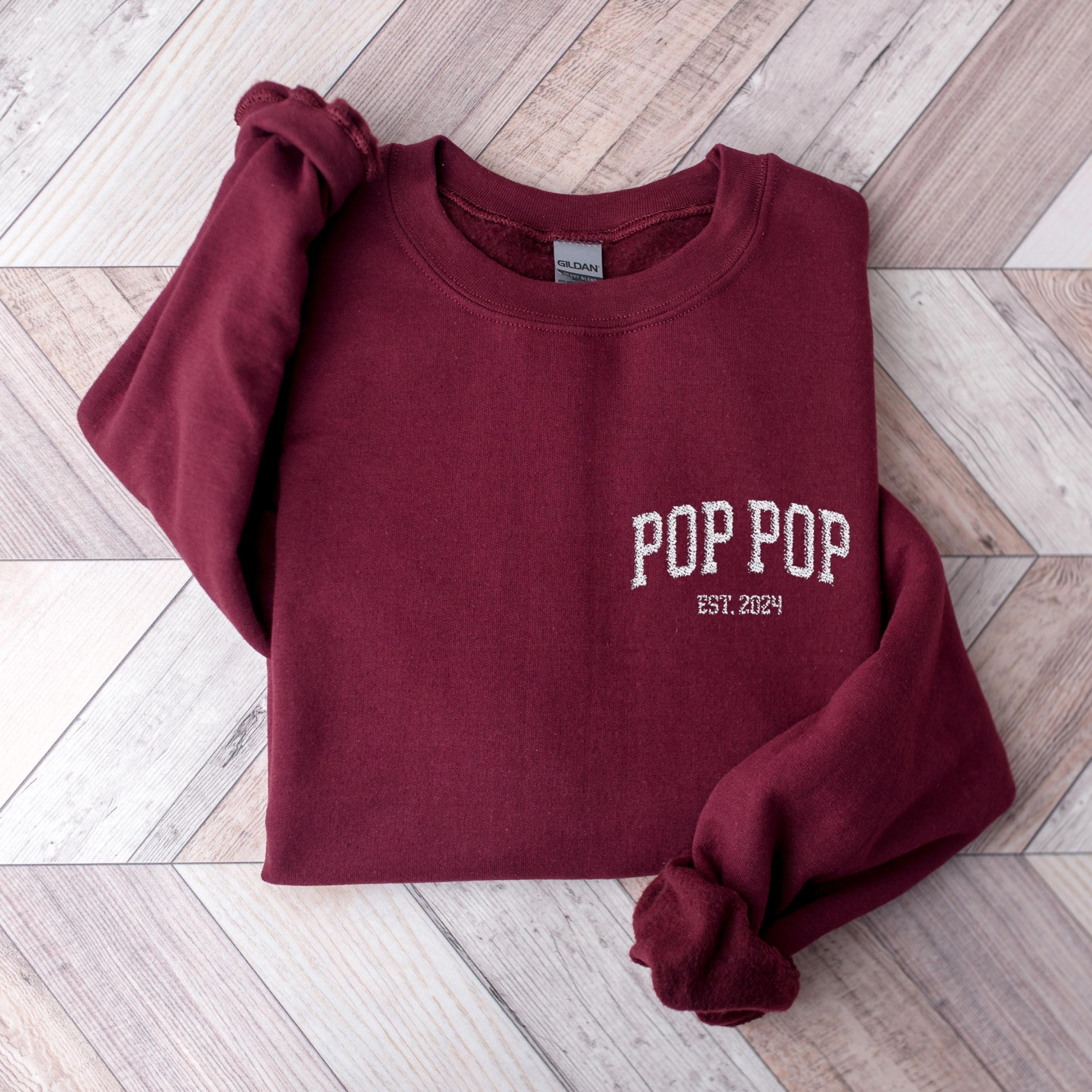 Poppy Embroidered Sweatshirt - Etsy Poppy Embroidered Sweatshirt - Etsy