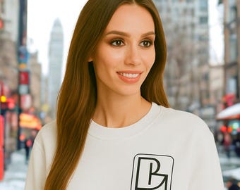 B Squared Clothing Co. Official | Custom Logo Crew- Neck Sweatshirt