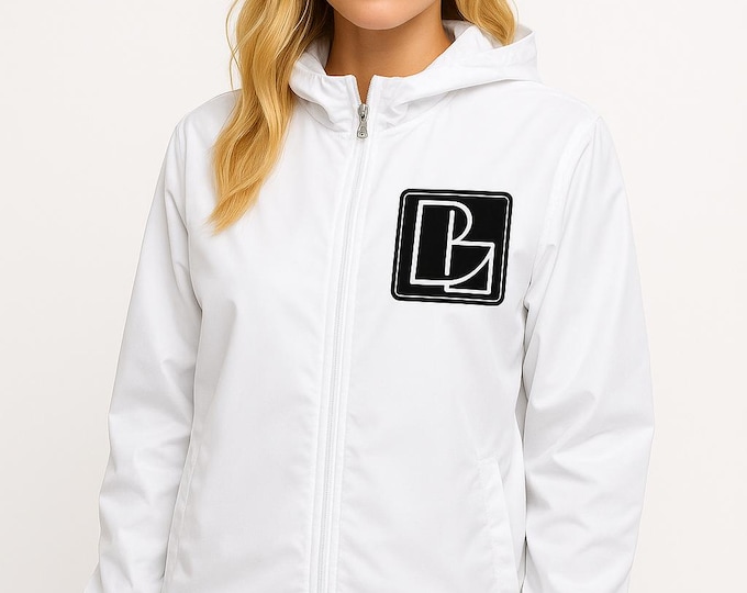B Squared Clothing Co. Official Men’s Custom Logo Hoodie Windbreaker