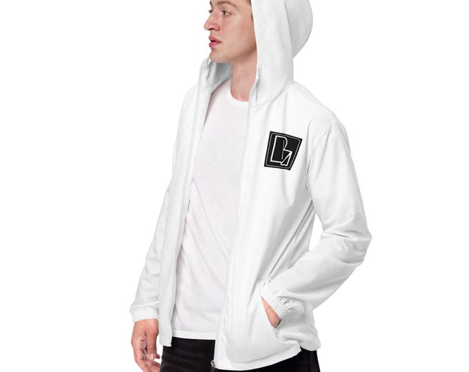 B Squared Clothing Co. Official Men’s Custom Logo Hoodie Windbreaker