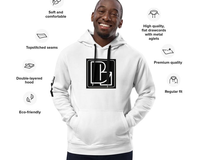 B Squared Clothing Co. Official Custom Logo Eco Hoodie