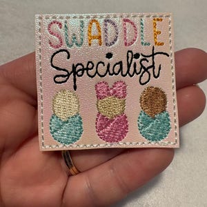 Swaddle Specialist Feltie Baby Applique Embellishments RTS
