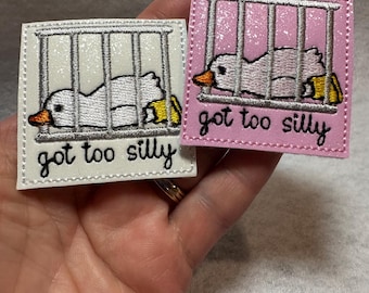 Got To Silly Goose Feltie Applique Embellishments RTS