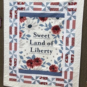 Sweet Land of Liberty quilt
