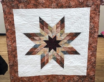 Lone Star small quilted wallhanging