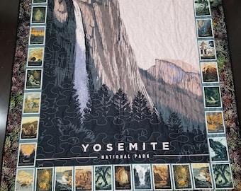 Yosemite lap quilt