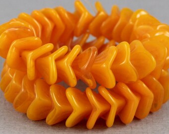 Orange Silk 4mm 100pcs Czech Fire Polish Glass Faceted Round-Op FP4809
