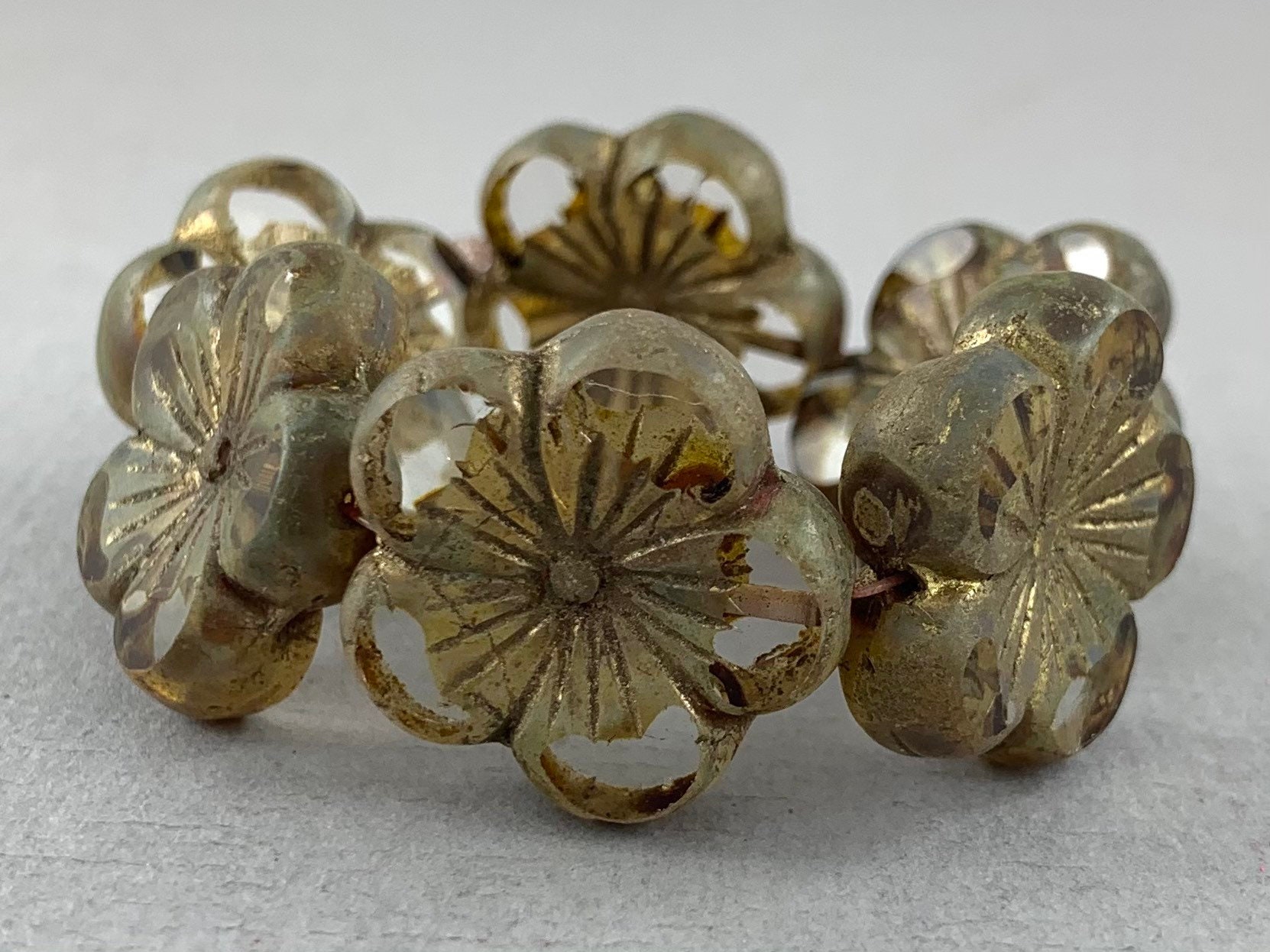 フロストクリスタルクォーツ Floral Carved Lozenge.  1連 61ZzTz04TgL._UF894,1000_QL80_.jpg