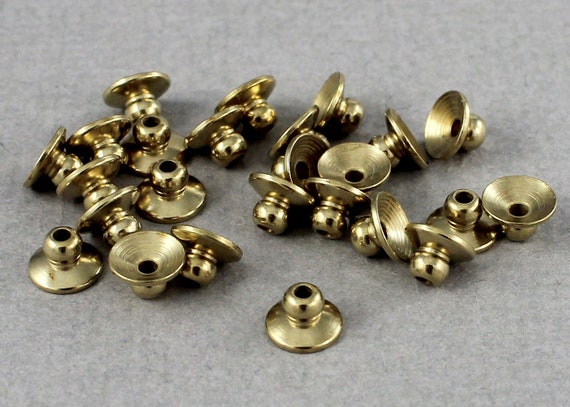 Packet 100 Silver Tone Brass Flower Bead Caps 4mm HA12995