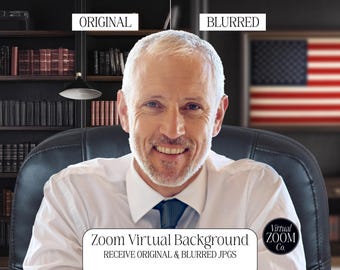 Zoom Background 4th Of July American Background Professional Zoom Virtual Background American Flag American Pride Patriotic USA Flag Chair