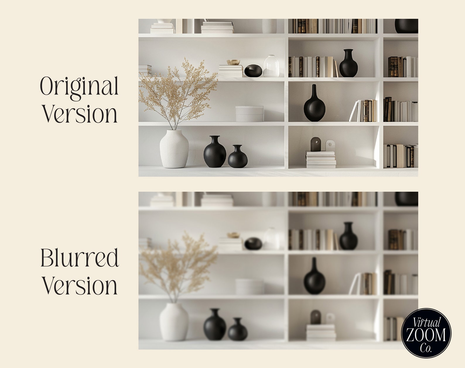 Zoom Background, Black Books on Bookshelf, Virtual Background Bookshelf ...