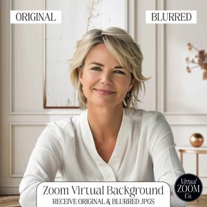 Zoom Background Professional Luxury Home White Home Zoom Virtueller Hintergrund Zoom Meeting Video Konferenz, Home Office Google Meeting