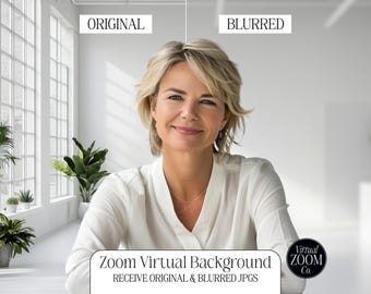 Zoom Background White Corporate Office Professional Zoom Background Zoom Virtual Image Medical Office Zoom Meeting Video Conference Office