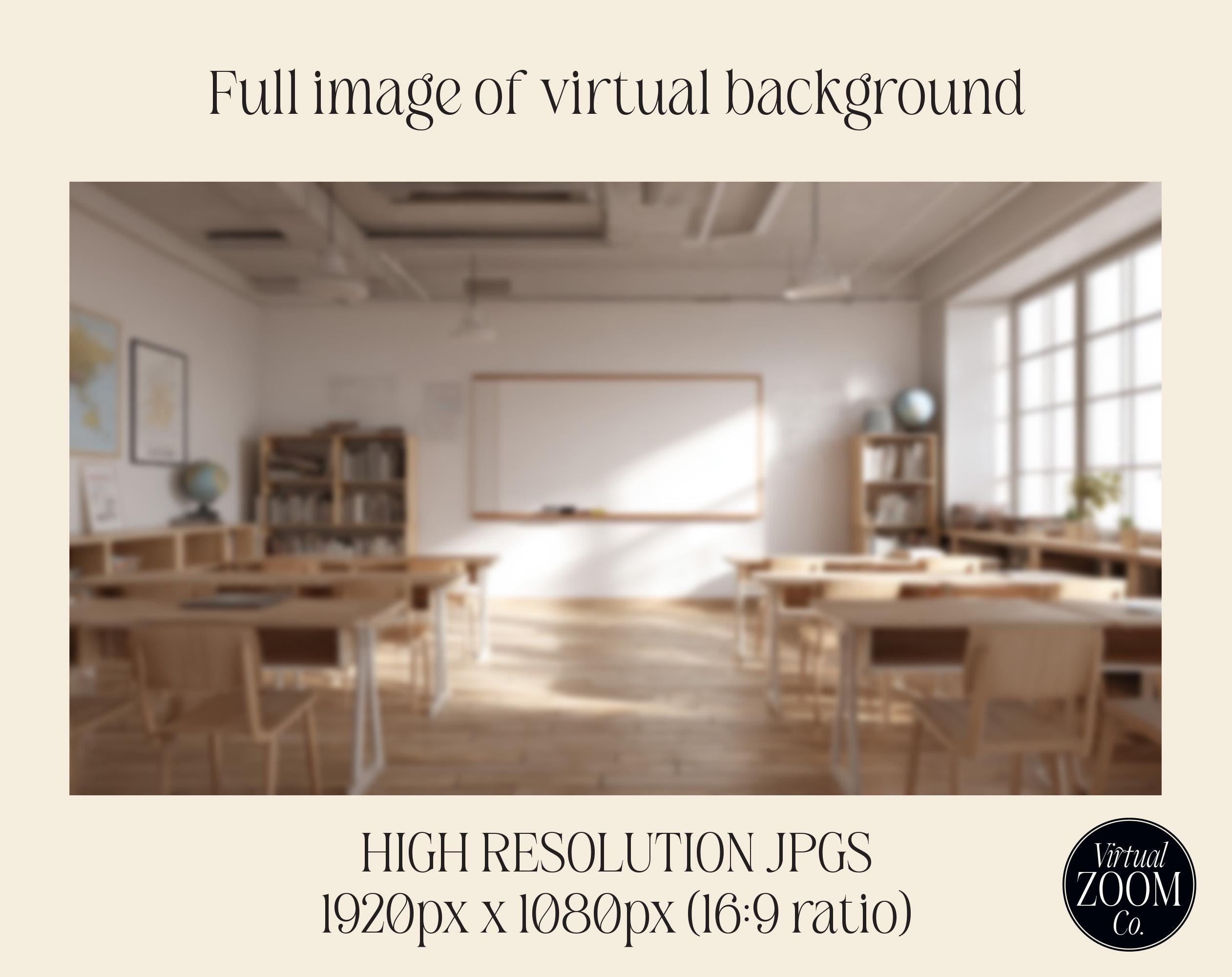 Zoom Icon Class Roon Zoom Background School Classroom Zoom Teacher Virtual Classroom School ...