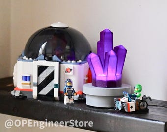 LEG0 Space inspired crystal nightlight USB Powered
