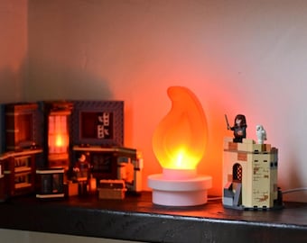 LEG0 Harry P0tter inspired flicking candle light