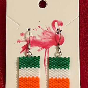 Ireland Flag Earrings