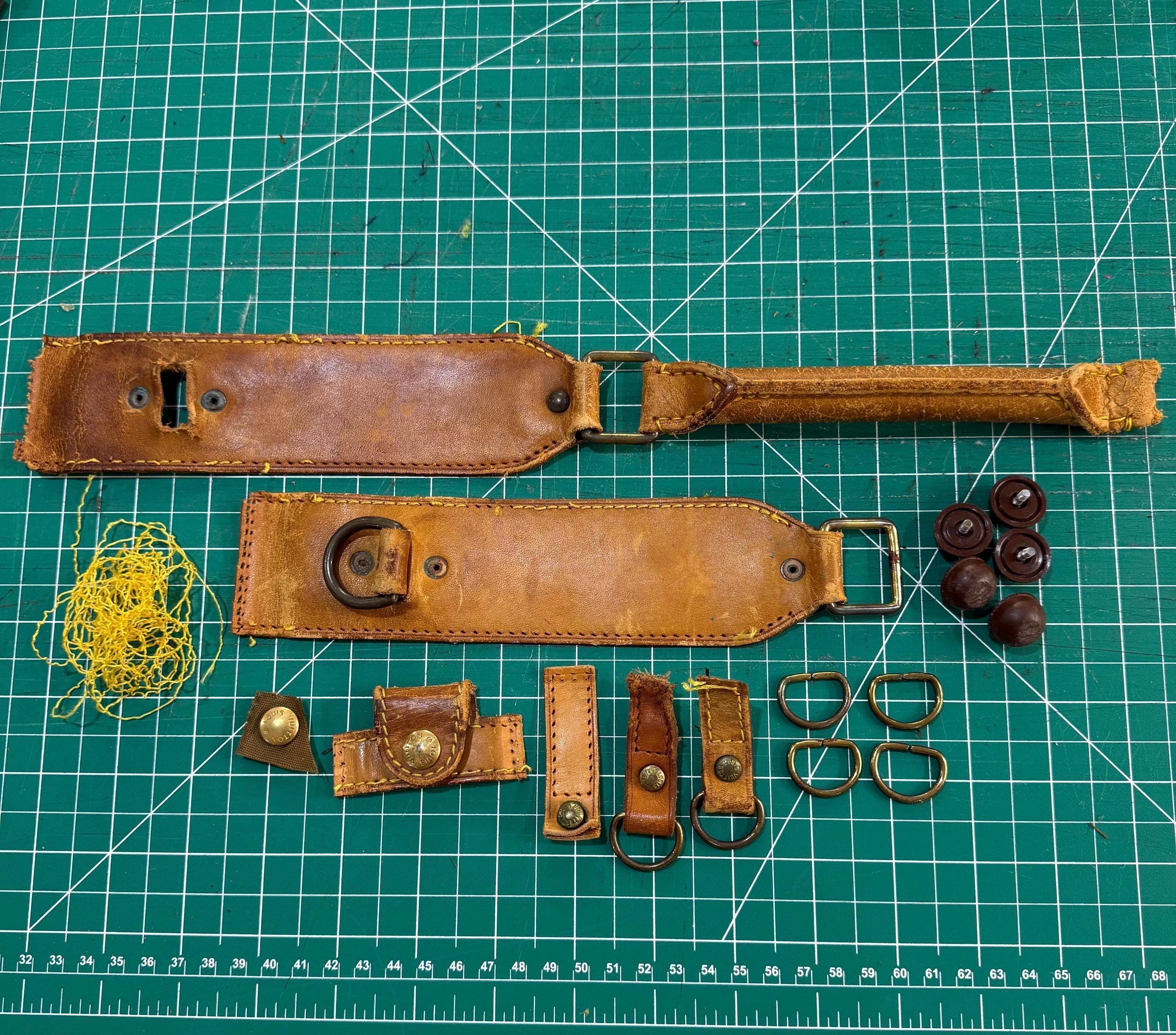 ルイビトン鞄パーツ Louis Vuitton Authentic Bag Parts - Etsy