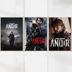 Andor (2022) Film Poster - Leinwand Drucke - Movie Fans Sammlung - Zimmer Dekor
